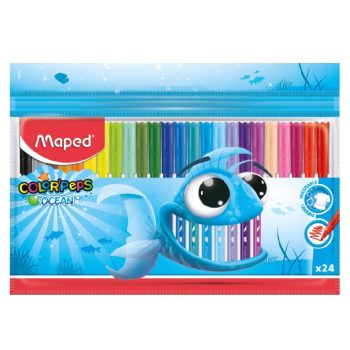 Marcadores Maped Ocean - Set de 24 Colores Vibrantes