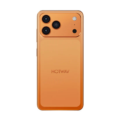 Hotwav A17 Pro Max Naranja - Vista trasera