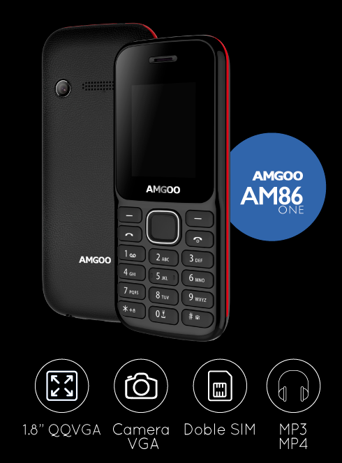 Telefono AMGOO AM86 ONE