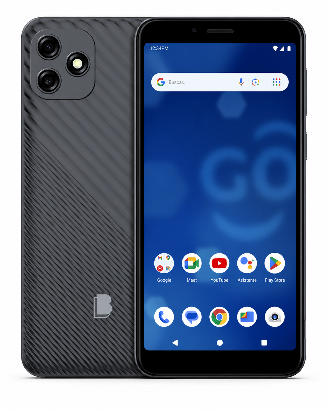 BLU X6 3GB+32GB Negro / Gris – Smartphone con Android 15 | Tigo