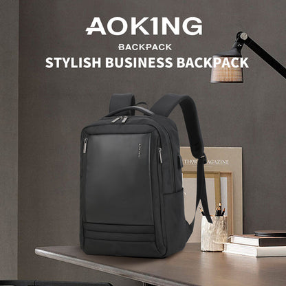 Mochila Aoking SN2116 para Laptop - Bolso de Viaje en Poliéster Premium