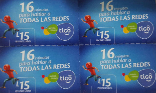 Tarjetas de 16 Minutos Para hablar a todas las redes
