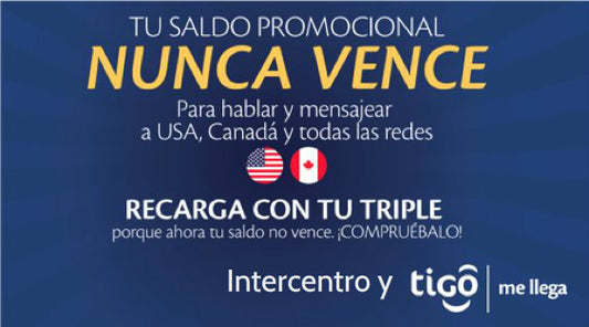Hoy Lunes, 9 de Mayo, Recibe triple General con el nuevo beneficio que el SALDO PROMOCIONAL NUNCA VENCE!